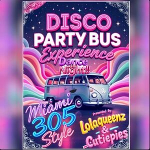 LOLAQUEENZ MIAMI 305 PARTY BUS MARATHON SHARE SHOW🦄🐐